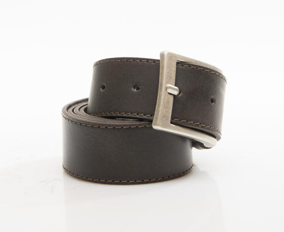 Ceinture En cuir cacao - Ceintures