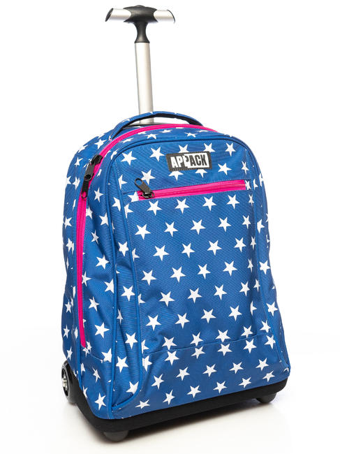 WEBKINS  Sac &agrave; dos trolley avec trolley jeans - Sacs &agrave; dos &agrave; roulettes