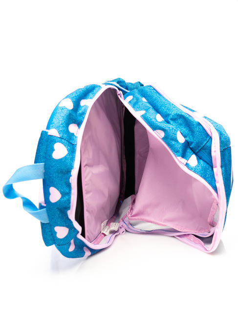 CUORI e BATTICUORI Sac &agrave; dos jean - Sacs &agrave; dos pour l'&Eacute;cole & les Loisirs