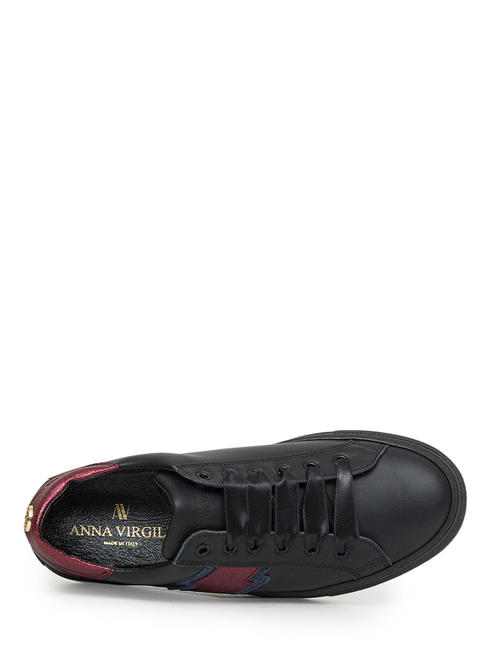 GIULIA FULMINE Baskets en cuir multi rouge - Chaussures Femme