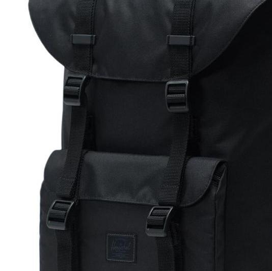 LITTLE AMERICA LIGHT Sac &agrave; dos pour ordinateur 15" NOIR CLAIR - Sacs &agrave; dos pour l'&Eacute;cole & les Loisirs