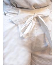 MANILA GRACE   Pantalon court en coton - Pantalons pour femmes