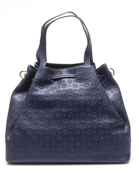 HERITAGE EMBOSSED Sac &agrave; main bleu - Sacs pour Femme