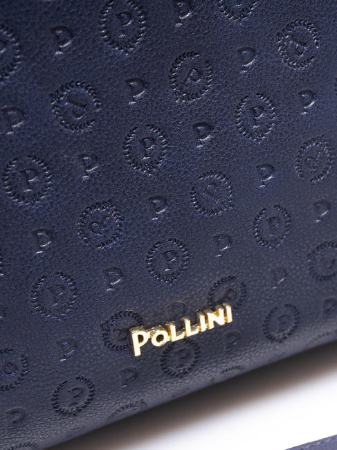 HERITAGE EMBOSSED Sac &agrave; main bleu - Sacs pour Femme