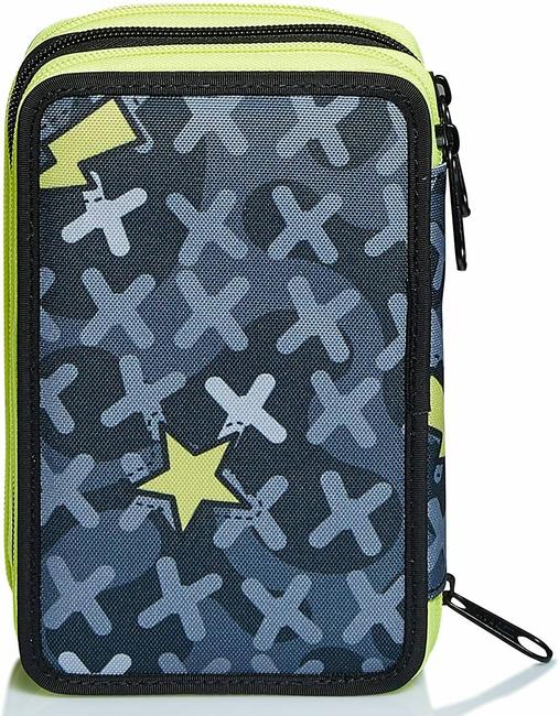 WEBKINS Mallette avec Kit Scolaire Complet Noir - &Eacute;tuis et Accessoires