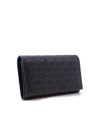 POLLINI HERITAGE EMBOSSED Portefeuille EMBOSS&Eacute; H&Eacute;RITAGE Noir - Portefeuilles Femme - 3