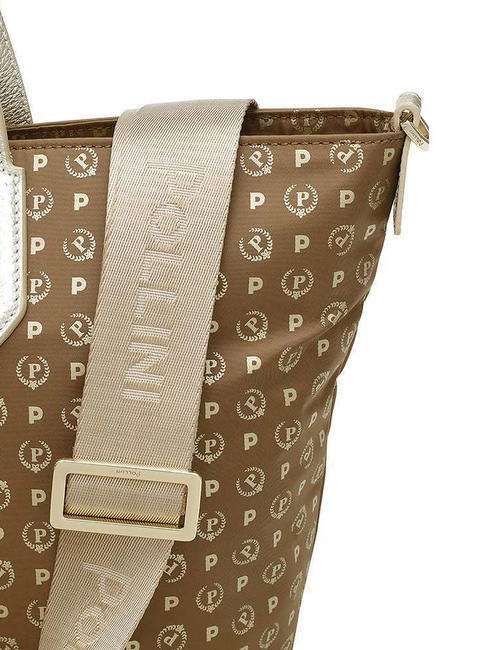 HERITAGE SOFT HERITAGE SOFT Sac cabas, avec bandouli&egrave;re sac en nylon souple h&eacute;ritage marron / or - Sacs pour Femme