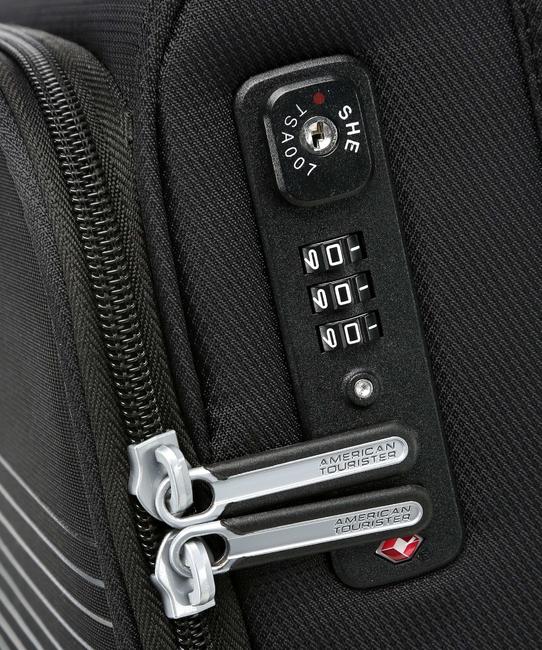 LITE RAY Chariot moyen Jetblack - Valises Semi-rigides