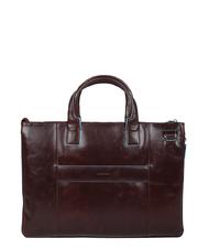 PIQUADRO Dossier BLUE SQUARE, support PC 15,6 ", extensible ACAJOU - Porte Documents Travail - 3