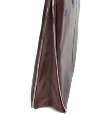 PIQUADRO Dossier BLUE SQUARE, support PC 15,6 ", extensible ACAJOU - Porte Documents Travail - 4