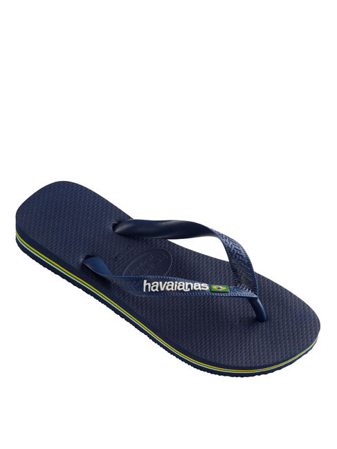 BRASIL LOGO Les tongs pour hommes navyblu - Chaussures unisexe