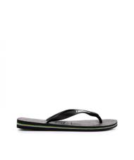 HAVAIANAS BRASIL LOGO Les tongs pour hommes noir noir - Chaussures unisexe - 3