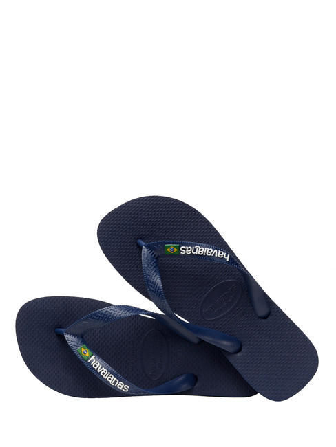 BRASIL LOGO Les tongs pour hommes navyblu - Chaussures unisexe