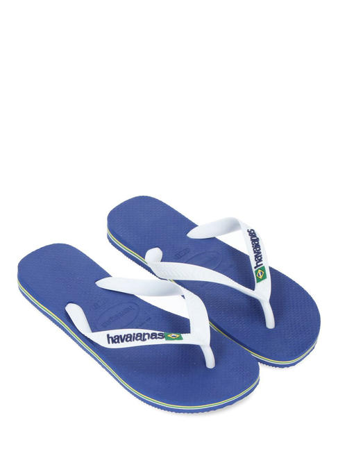 BRASIL LOGO Les tongs pour hommes marineblu - Chaussures unisexe