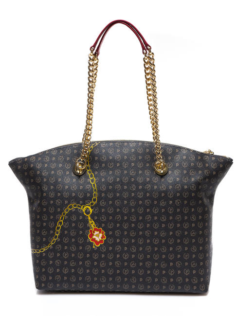 HERITAGE PREPPY CLUB Sac &agrave; bandouli&egrave;re Noir - Sacs pour Femme