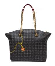 POLLINI HERITAGE PREPPY CLUB Sac &agrave; bandouli&egrave;re Noir - Sacs pour Femme - 4