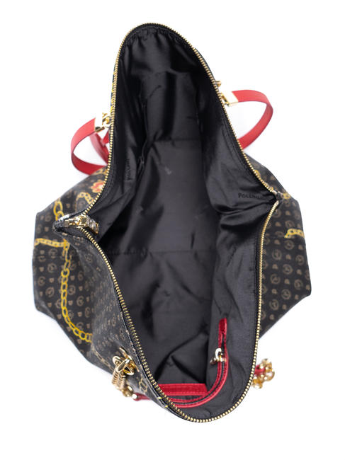 HERITAGE PREPPY CLUB Sac &agrave; bandouli&egrave;re Noir - Sacs pour Femme