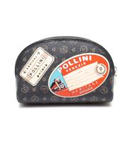 POLLINI HERITAGE PATCH N&eacute;cessaire Noir - Pochettes & Trousses - 2