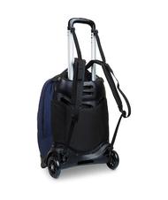 INVICTA NEW PLUG Logo  Sac &agrave; dos avec chariot bleu patriote - Sacs &agrave; dos &agrave; roulettes - 4