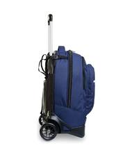 INVICTA NEW PLUG Logo  Sac &agrave; dos avec chariot bleu patriote - Sacs &agrave; dos &agrave; roulettes - 6