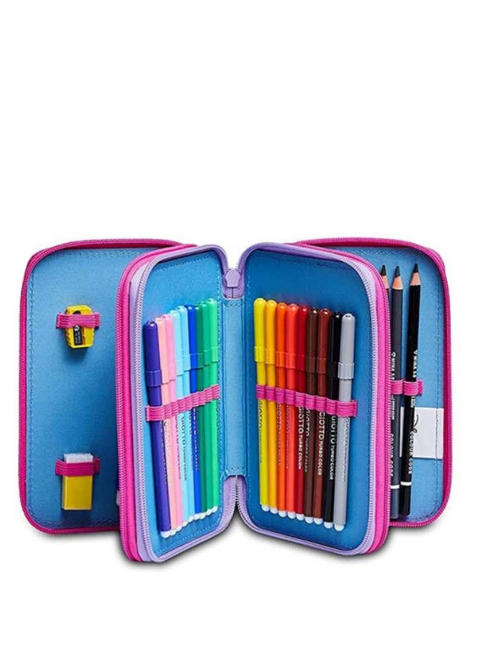 SPIRIT OF ADVENTURE Mallette avec Kit Scolaire Complet ange bleu - Sacs et accessoires Enfants
