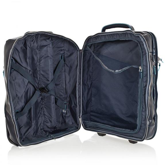 Valise Ligne BLUE SQUARE, bagage &agrave; main, porte-ordinateur 15 " bleu - Valises cabine