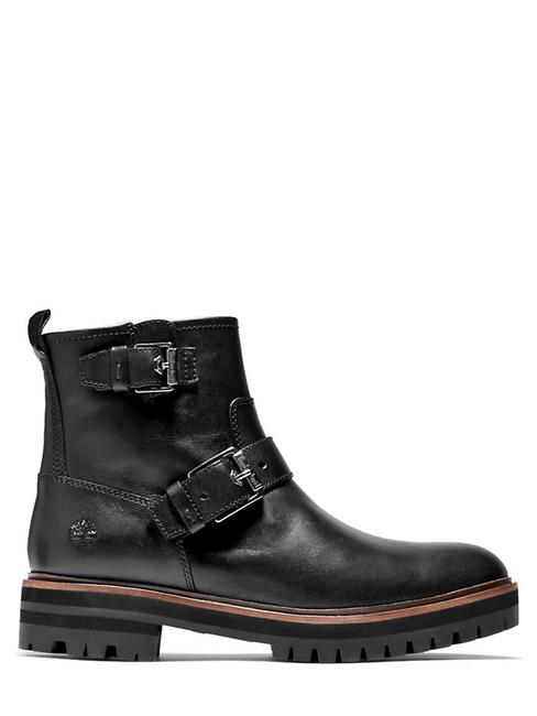 LONDON SQUARE Bottes de motard Jetblack - Chaussures Femme