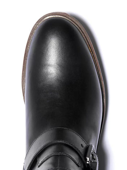 LONDON SQUARE Bottes de motard Jetblack - Chaussures Femme