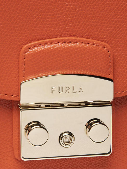 METROPOLIS S Sac bandoulière METROPOLIS S Mini, en cuir mandarine - Sacs pour Femme