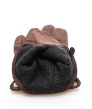 TOSCA BLU guanto con fiocco maculato in suede  - Gants