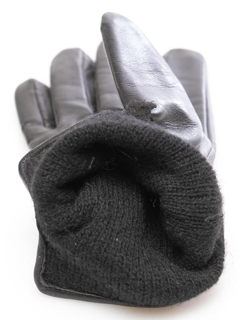 guanto con cuore strass  Noir - Gants