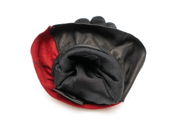 guanto in pelle con fiocco  ROUGE - Gants
