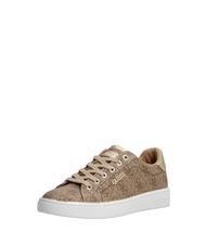 GUESS BECKIE LOGO  Baskets Beige / Marron - Chaussures Femme - 3