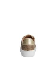 GUESS BECKIE LOGO  Baskets Beige / Marron - Chaussures Femme - 4