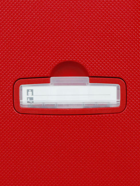 Valise Ligne S'CURE, taille extra-large rouge crismond - Valises Rigides