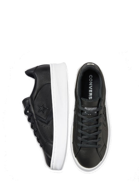 PRO LEATHER LIFT PLATFORM Baskets en cuir NOIR / NOIR / BLANC - Chaussures unisexe