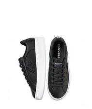 CONVERSE PRO LEATHER LIFT PLATFORM Baskets en cuir NOIR / NOIR / BLANC - Chaussures unisexe - 5