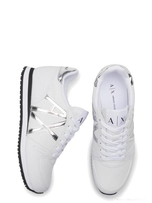 RIO Baskets whi / argent - Chaussures Femme