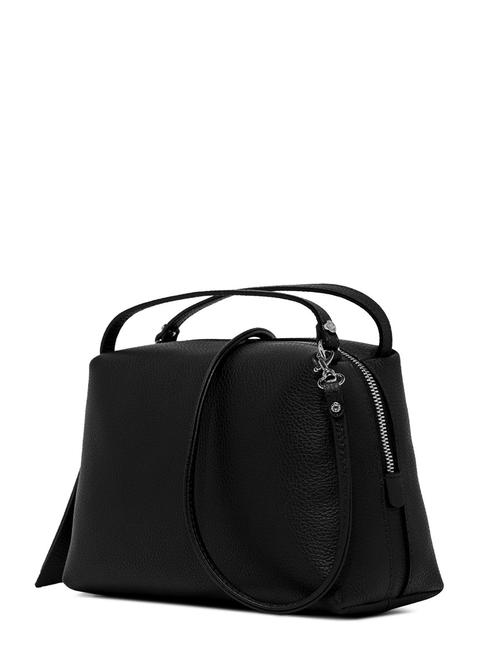 ALIFA Sac avec bandouli&egrave;re en cuir Noir - Sacs pour Femme