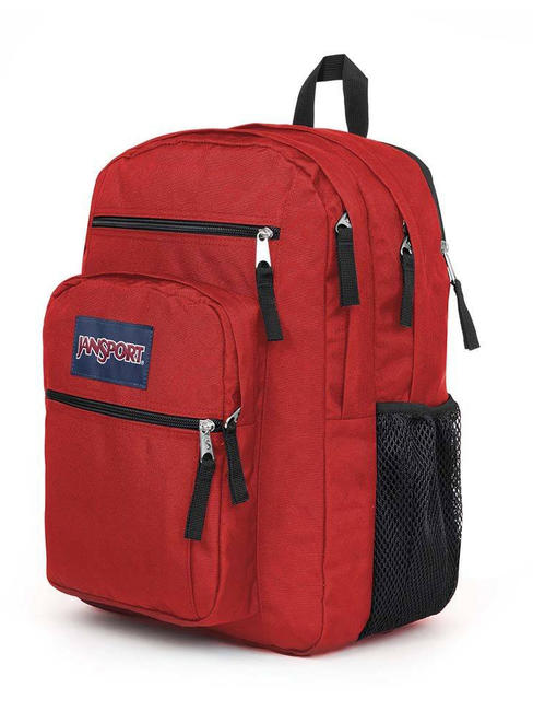 BIG STUDENT Sac &agrave; dos pour ordinateur 15" ruban rouge - Sacs &agrave; dos pour l'&Eacute;cole & les Loisirs