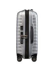 SAMSONITE PROXIS Chariot &agrave; bagages &agrave; main 55/20 extensible ARGENT - Valises cabine - 5