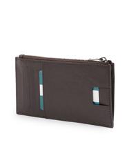 PIQUADRO BLACK SQUARE Porte-feuille en cuire MORO - Portefeuilles Homme - 2
