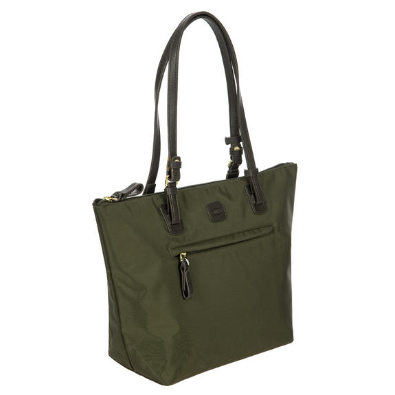 X-Bag Sac à bandoulière olive / marron foncé - Sacs pour Femme