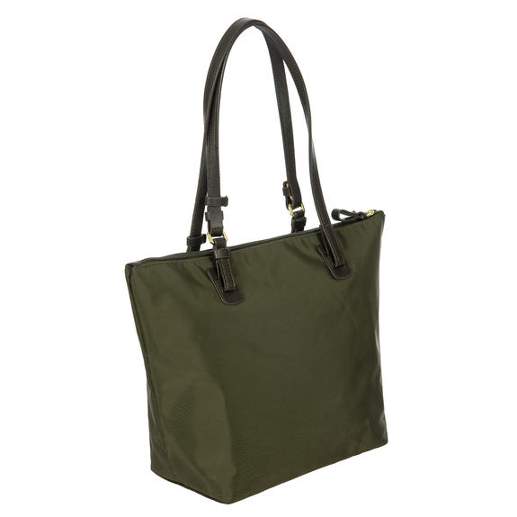 X-Bag Sac à bandoulière olive / marron foncé - Sacs pour Femme