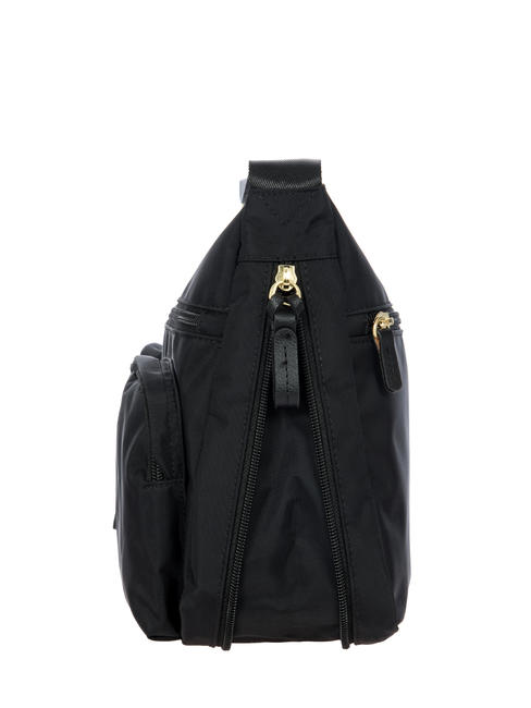 X-BAG Sac &agrave; bandouli&egrave;re, extensible noir noir - Sacs pour Femme