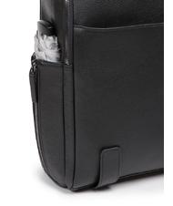 PIQUADRO MODUS SPECIAL Sac à dos en cuir pour PC15.6" Noir - Sacs à dos pour ordinateur portable - 4