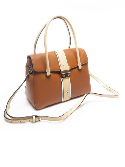 GRACE Sac &agrave; main, avec bandouli&egrave;re bronzer - Sacs pour Femme