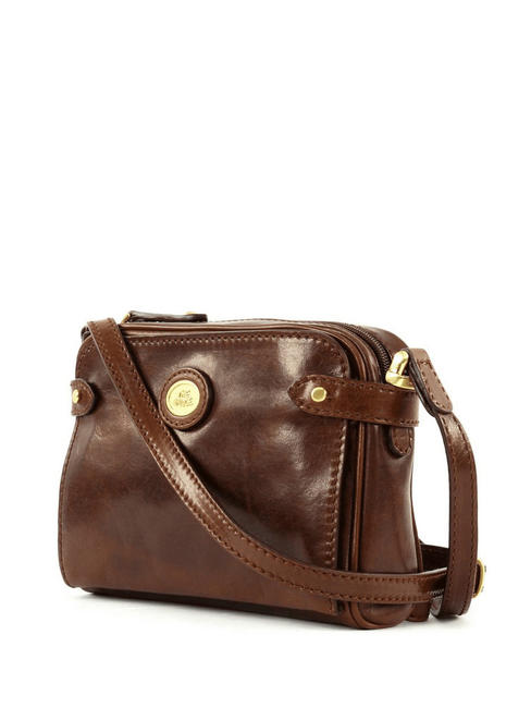 STORY Mini sac porté épaule en cuir MARRON - Sacs pour Femme
