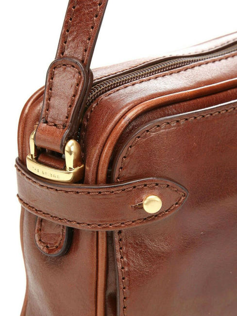 STORY Mini sac porté épaule en cuir MARRON - Sacs pour Femme