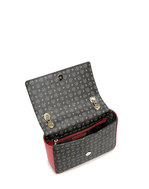 Heritage Classic Sac &agrave; bandouli&egrave;re laque noire - Sacs pour Femme